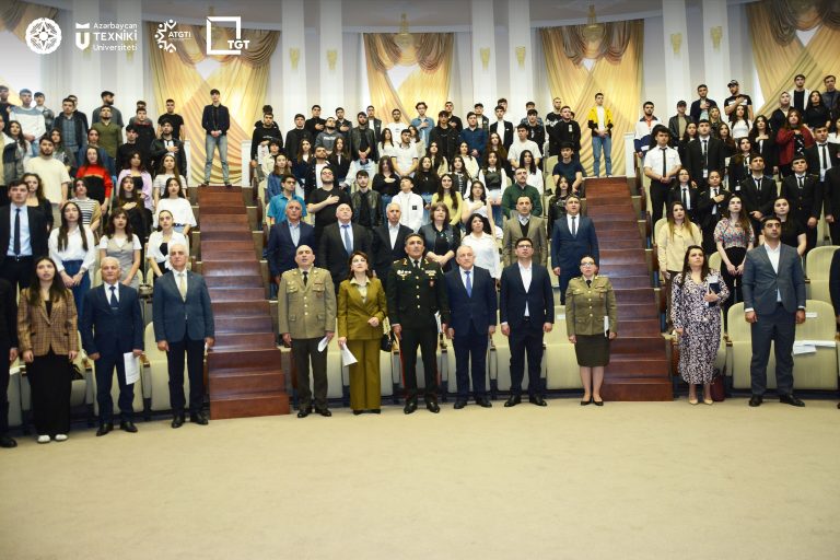 An event called “COP requirements: Climate change and resistance to natural disasters” was held at AzTU