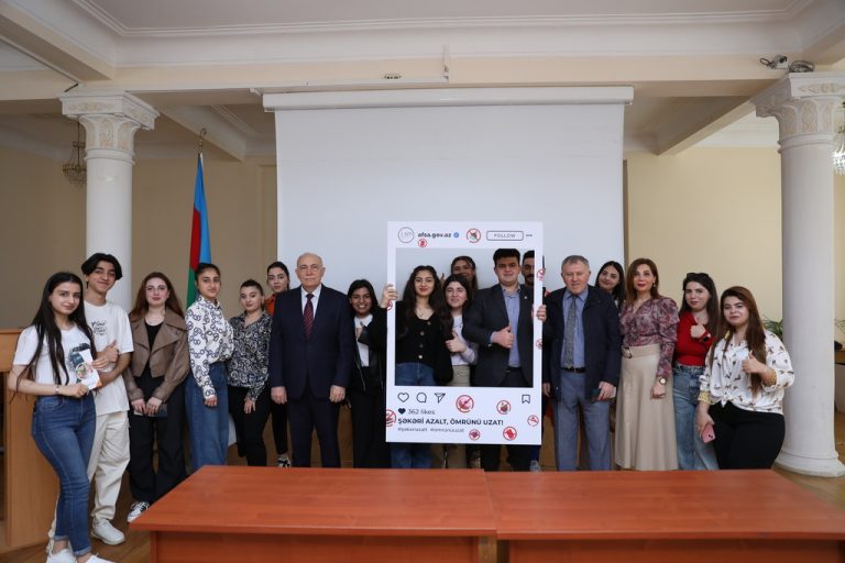 AzTU held a meeting with students within the framework of the “Reduce sugar, extend life!” campaign