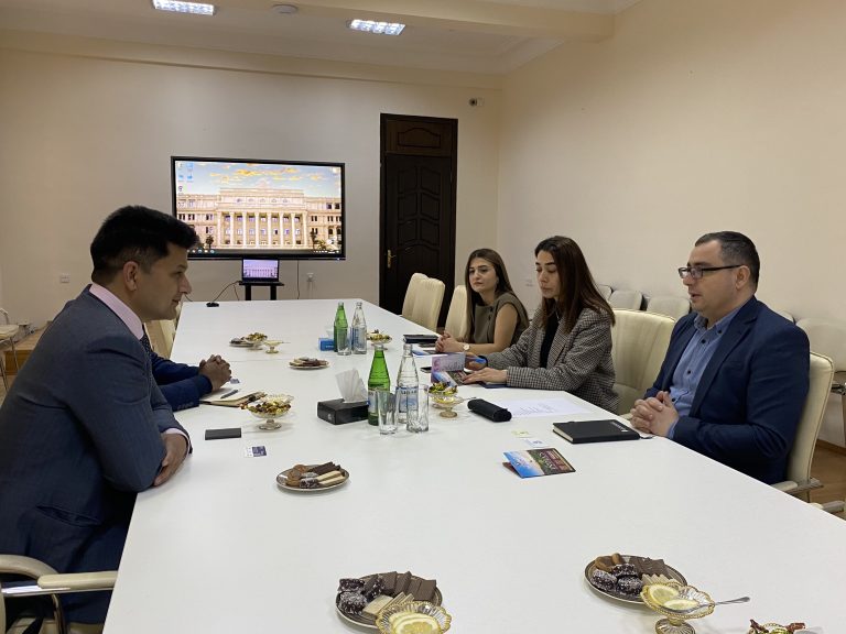 Representatives of an Indian university visited AzTU