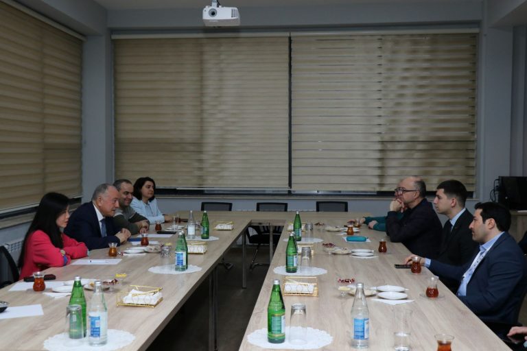 Meeting held with participants of the international conference on “Sustainable Development Strategy: Global Trends, National Experience and New Goals” at AzTU
